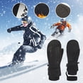 thumbnail image 2 of Fgnfyis Ski Gloves with Built-In Wrist Protection Water for Snowboarding and Ski Sports Black, 2 of 4