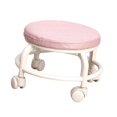 thumbnail image 2 of Low Roller Round Seat 360 degree Rotating Rolling Stool Comfortable Universal Swivel pink, 2 of 9