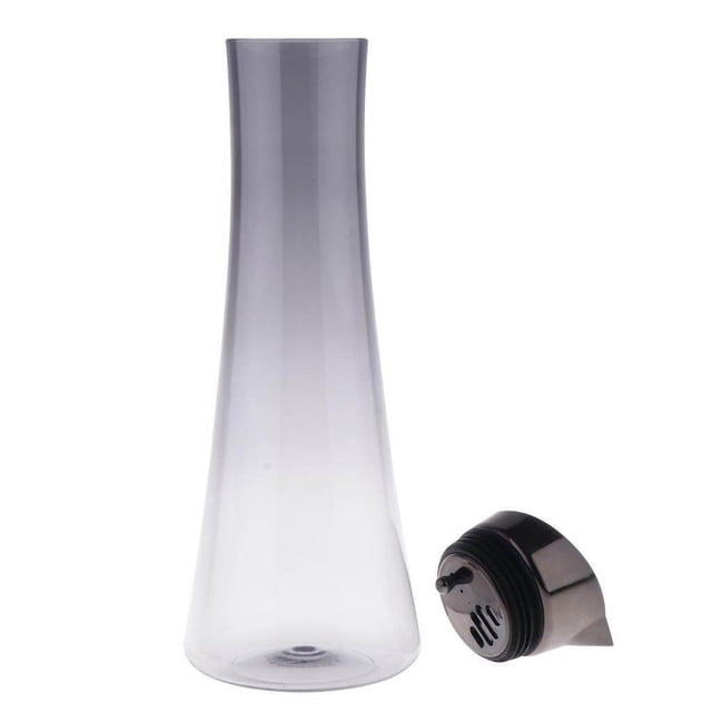 Water Juice Milk Drinks Glass Iced Tea Beverage Water Juice Pitcher Pouring Pitcher Jug 1.6L Black