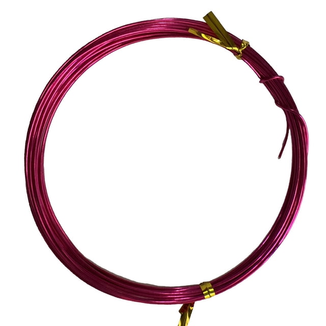 Langgg Craft Wires DIY Handicrafts Braided Thread Good Flexibility Durable Shiny Jewelry Lines Exquisite Design for Sculpturing Deep Powder