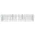 thumbnail image 3 of vidaXL Gabion Lit Surélevé Acier Galvanisé 270x50x50 cm, 3 of 5