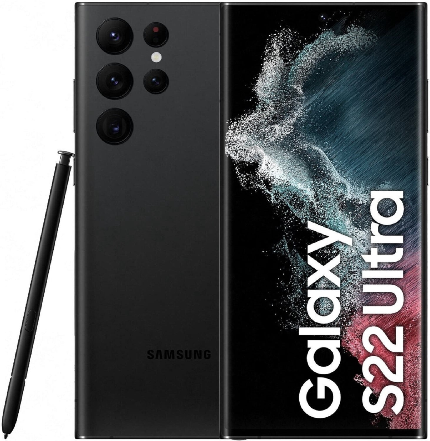 Refurbished Samsung Galaxy S22 Ultra 5G - 128GB – Phantom Black