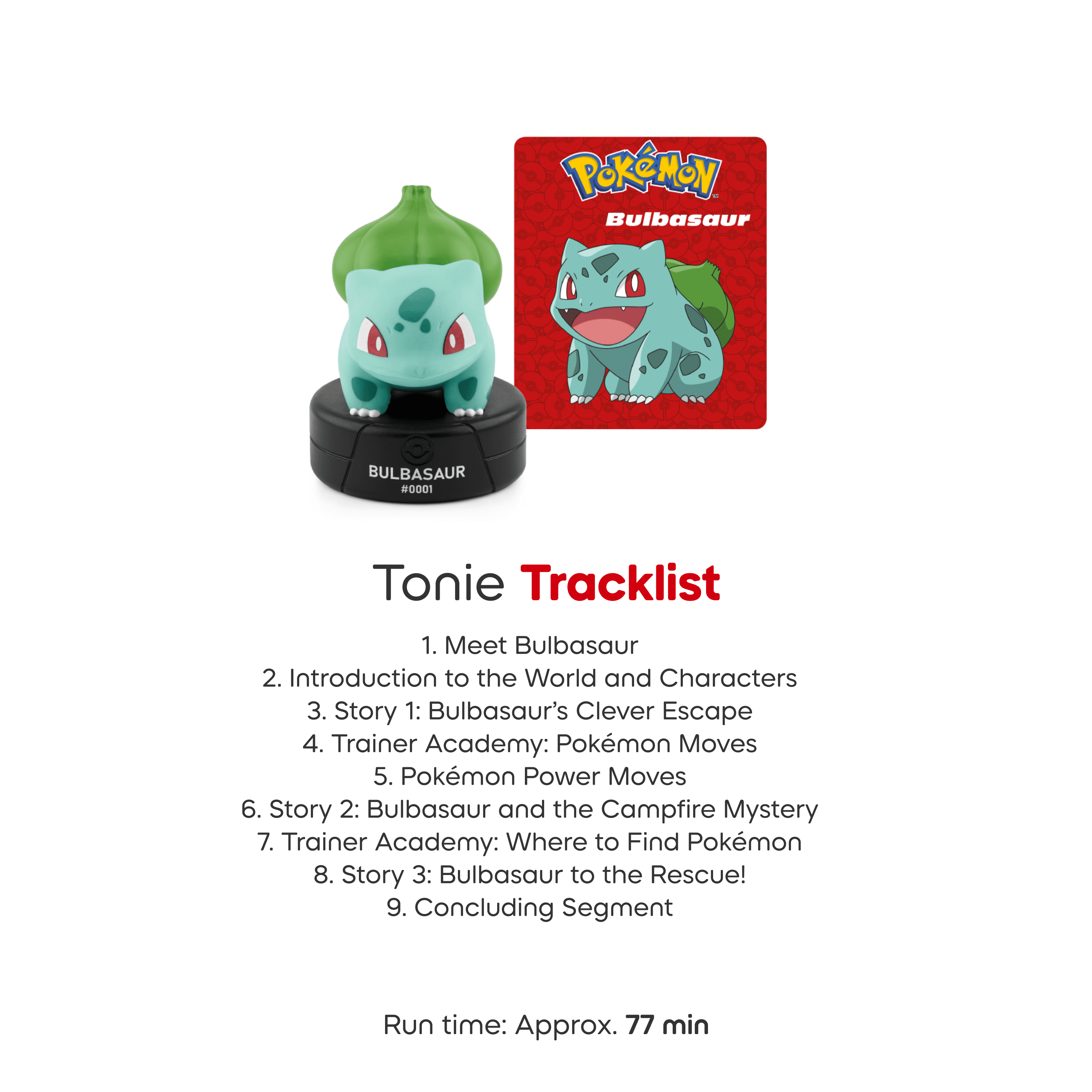 tonies Pokémon: Bulbasaur Tonie Figurine