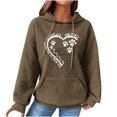 thumbnail image 1 of Birdeem Women Print Round-Neck Long Sleeve Loosen Single Sweatshirt Tops Pullover Blouse, 1 of 1