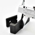 thumbnail image 2 of Folding Hanging Hooks Aluminium Alloy Punch Free Towel Rack Invisible Foldable Hanger Strong Bearing for Bathroom Living Room black, 2 of 9