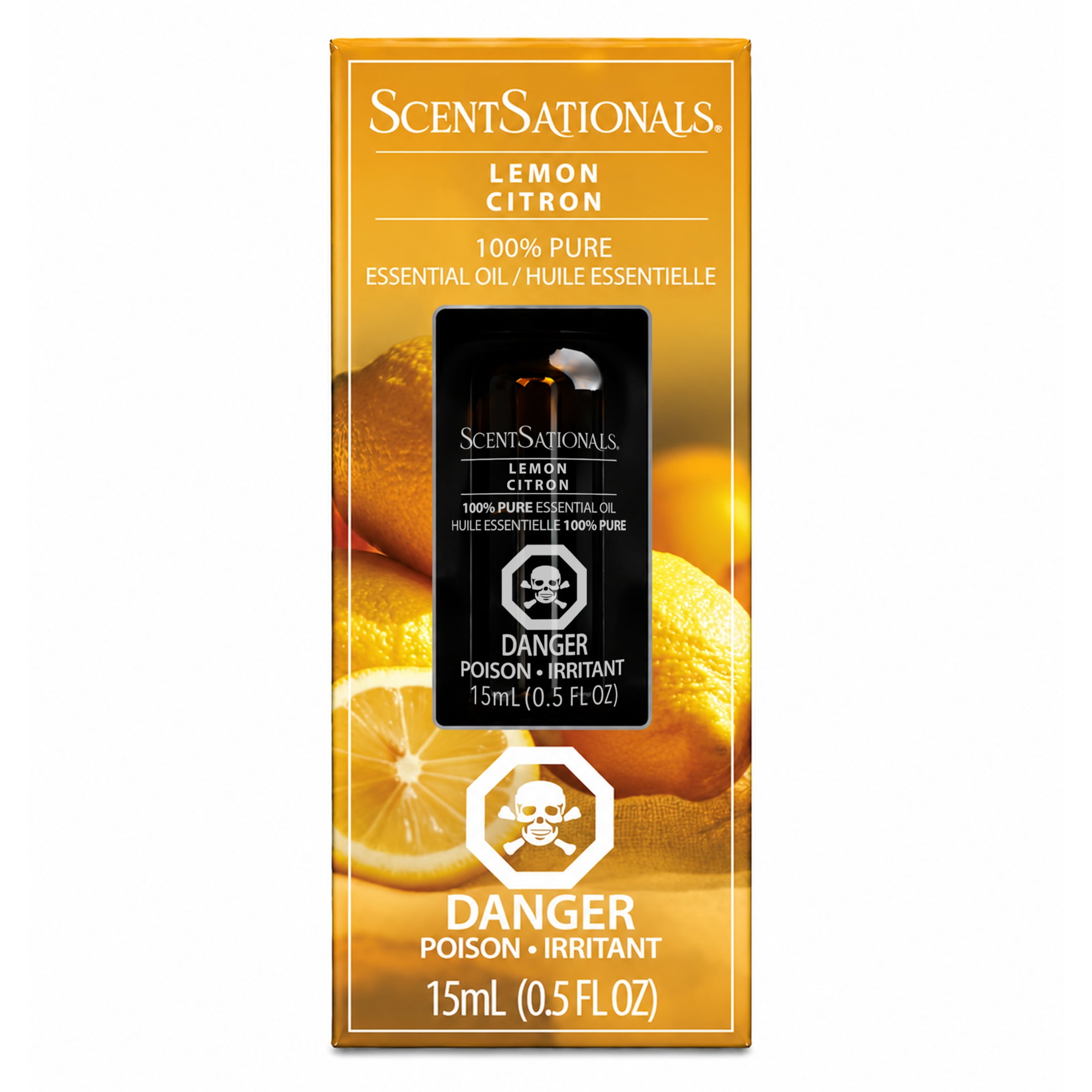 ScentSationals 100% Essential Oil, Lemon