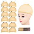 thumbnail image 1 of RYRDWP Bonnet Perruque en Maille pour Cheveux Filet pour Femmes, Lot de 12, 1 of 6