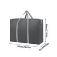 thumbnail image 3 of Storage and Organization Items for Home Specials!Kyusrd Travel Storage Bag Moving Bag Large Capacity Non-woven Quilt Bag Portable Duffel Bag Practical, 3 of 5