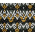 thumbnail image 4 of oneOone Polyester Lycra Fabric Diamond & Swirl Ikat Print Fabric By The Yard 56 Inch Wide, 4 of 4