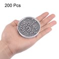 thumbnail image 3 of Unique Bargains Billes de Roulement en Acier Inoxydable 304 de 3/16 Pieds G100 de Précision, Lot de 200, 3 of 4