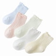 thumbnail image 4 of Baby Socks Summer Thin Mesh Comfortable Mid Calf Socks for Ages 1-5 Years Lightweight Breathable Design for Daily Use, 4 of 4