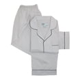 thumbnail image 1 of Ten West Apparel Long Sleeve Long Leg Solid Pajama Set, 1 of 3