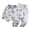 White B, variant on Summer Savings Clearance 2025! BOVXNPU Boys Two-Piece Set,Sleepwear for Kids,Children's Summer Long Sleeve Graphic Print T-Shirt and Pants Pajama Set
