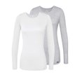 thumbnail image 1 of Adar Underscrubs for Women Multi Color 2 Pack - Long Sleeve Underscrub Comfort Tee, 1 of 1