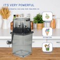 thumbnail image 1 of 2L Ice Crusher Shaver Portable Hand Crank Ice Machine for Home Ice Ice Chip Ice Manual A, 1 of 9