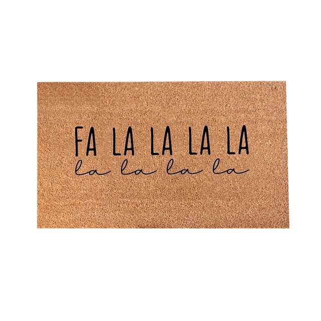 Coir Mats for Front Door Outdoor Door Mats Indoor Non Slip Door Mat Outdoor Rugs for Kids Playroom Welcome Mat Natural Door Mats Rustic Welcome Floor Mat Welcome Mats for Outdoor Entry, 16x24 Inch