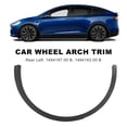 thumbnail image 3 of Flare for  Model Y, Rear Passenger Side  Flare Wheel Arch Molding, Car Side Wheel Molding Splash Guard for  Model Y 2020 to 2023, 3 of 8