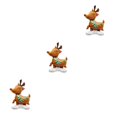 thumbnail image 4 of Ruiboury Party Decor Essential Christmas Foil Balloons With Exquisite Patterns Balloon Christmas Suitable For Any Places multicolor Reindeer 3Set, 4 of 6