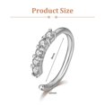 thumbnail image 2 of MesaSe 20G Nose Rings Women Nose Rings Hoops Cubic Zirconia Nose Piercing Jewelry Gold, 2 of 11