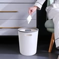 thumbnail image 1 of Dvkptbk Garbage Bin Trash Can Pressure Household Kitchen Large Plastic Basket Bedroom Bathroom Classification Small Trash Bucket Kitchen & Dining, 1 of 6