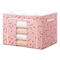 thumbnail image 1 of Lksixu Cloth Quilt Storage Bag Moving Storage Box Storage Finishing Box Storage Bins Organizers and Storage, 1 of 1