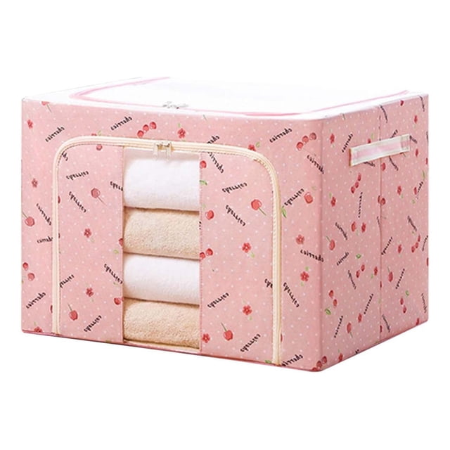 Lksixu Cloth Quilt Storage Bag Moving Storage Box Storage Finishing Box Storage Bins Organizers and Storage