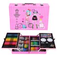 thumbnail image 2 of Art Set, 2 Layer Aluminum Box Safe Pigment Drawing Art Box  For Family For Painting Room, 2 of 8