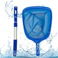 thumbnail image 1 of Fiudx Xingliang Filet Télescopique en Aluminium pour Feuilles de Piscine avec Maille Fine - Perche Réglable à 3 Sections pour Piscines, Étangs et Bains Chauds - Filet en Nylon Durable pour Enlever les Feuilles et les Débris, 1 of 4