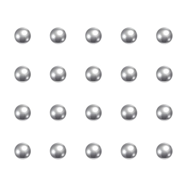 Unique Bargains Billes de Roulement en Acier Chromé 2 mm G5 Précision, Lot de 30
