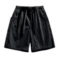 thumbnail image 1 of Birdeem Mens Shorts Mens Summer Casual and Comfortable Drawstring Pocket Elastic Waist Shorts, 1 of 9