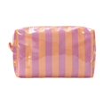 thumbnail image 2 of EQWLJWE Storage Totes,Storage Bag Organizer,Striped Pvc Cosmetic Bag Waterproof Transparent Makeup Pouch with Zipper for Travel and Daily Toiletry Storage, 2 of 6