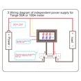 thumbnail image 3 of Digital Voltmeter Ammeter LED, Voltage Current Meter for Batteries, Motors, Solar Panels, 0.0-100V Measurement Range, 3 of 8