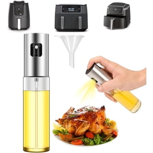 Oil Sprayer for Ninja Air Fryer Accessories, Oil Dispenser Compatible with Ninja AF101 Air Fryer Ninja DZ201 DualZone Basket Air Fryer Ninja Air Fryer Pro 5 QT