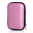 thumbnail image 2 of Portable Earphone Carry Case with Multi-purpose Charging Wire Zipper Earbud Wired Headset Storage Box Organizer Multi-purpose Protection Pouch Office Pink, 2 of 6