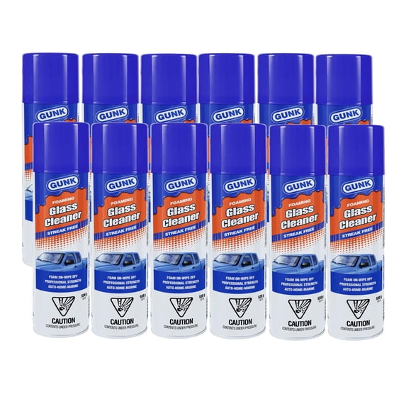 Nettoyant pour vitres Gunk, 19 oz, paquet de 12