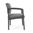 thumbnail image 4 of Lenox Steel Reception Waiting Oversize Guest Chair / Charcoal Steel / Gray, 4 of 5