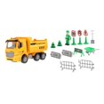 thumbnail image 3 of Esquirla Sanitation Truck Garbage Truck Toy Sprinkler Car Model Figure Toys Kit Accessory 4, 3 of 8