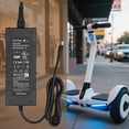 thumbnail image 3 of CNKOO [Scooter Charger] 42V 2A Scooter Charger For 36V Li-ion Battery - Electric Scooter Lithium Battery Power Adapter - Ninebot MAX G2 ES1LD MAX - Not Suitable For Lead-Acid Batterie - W, 3 of 7
