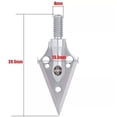 thumbnail image 4 of IMENGL Aluminium Mini 12 Pcs 6.7 Pouces Mini avec Pointes Broadhead Tranchantes pour 50 80lbs Plusieurs Couleurs Convient pour Adulte Tir Chasse 55 65 75 85 Cm,60 X 60cm,Lot de 12er DESIGN Mèches : Sont brightl, 4 of 9