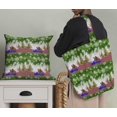 thumbnail image 5 of Soimoi Green Rayon Fabric Car & Pine Tree Nature Fabric Prints By Yard 42 Inch Wide, 5 of 5