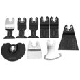 thumbnail image 4 of 12pcs Universal High Carbon Steel Oscillating Saw Blades Multifunctional Cutting Tool, 4 of 10