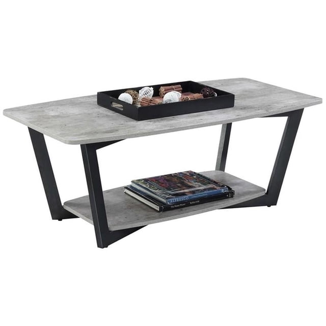 Pemberly Row Table Basse, Fini Faux Bois de Bouleau Gris