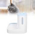 thumbnail image 1 of Distributeur Automatique d'Eau pour Animaux, Ensemble Multifonction 2 en 1 Grande Capacité pour Chats, pour Intérieur, 1 of 8