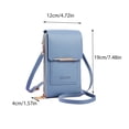 thumbnail image 2 of Leather Bag,Touch Screen Phone Bag, Storage Small Bag, Touch Screen Cell Phone Bag, Organizer Pouch, 2 of 3