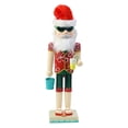 thumbnail image 1 of Abbracc Traditional Wood Nutcracker Figures Christmas Nutcrackers Decorations Nutcracker Red, 1 of 9