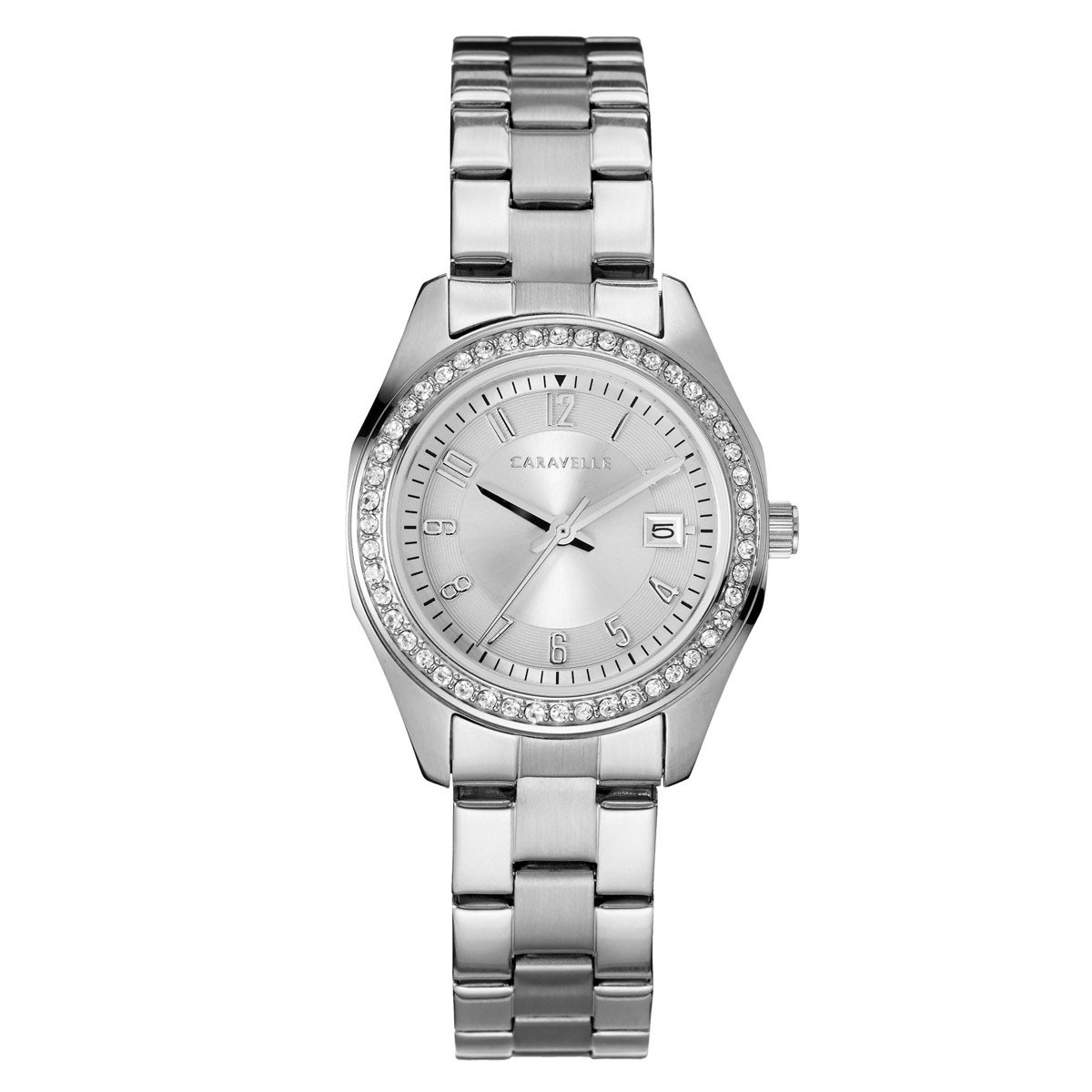 Montre Caravelle argentée pour femmes
