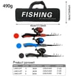 thumbnail image 2 of Portable Telescopic Fishing Rod Kit 12m Set with Reel and Carry Bag for Youth & Beginners – Compact Aluminum Rods for Outdoor Angling, 2 of 4