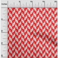 thumbnail image 2 of oneOone Rayonne Rouge Texture de Tissu Couture Projets d'Artisanat Imprimés de Tissu au Yard 56 Pouces de Large, 2 of 4