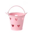 thumbnail image 3 of Heart Hollow Solid Pen Holder Mini Pen Holder; Desktop Storage Bucket Iron Pencil Organizer Container, 3 of 9