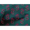 thumbnail image 4 of oneOone Cotton Poplin Fabric Leaves & Floral Block Decor Fabric Printed BTY 42 Inch Wide, 4 of 4